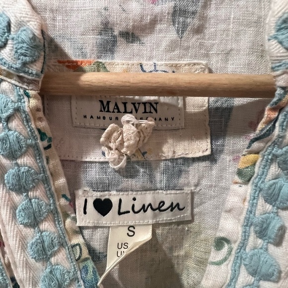 I LOVE LINEN Tunic - Picture 2 of 2